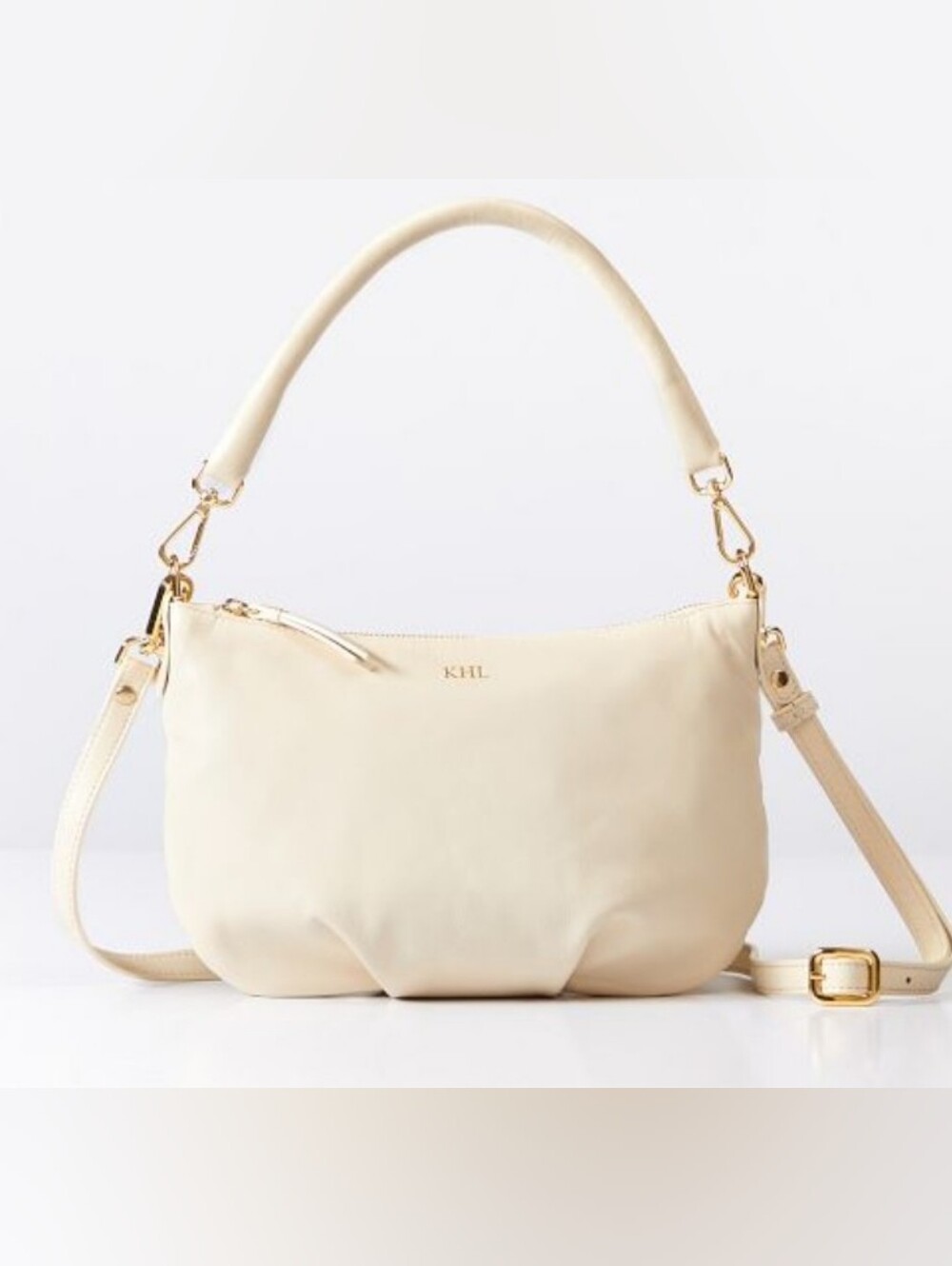 Mark And Graham Double Handle Crossbody Bag Leather